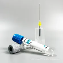 Tubo de vácuo de agulha de amostragem de sangue tipo caneta de plástico